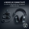 Razer noirshark v3 pro - casque anc sans fil pour l’esport - annulation active - haut-parleurs 50mm - micro hyperclear amovible 