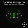 Razer noirshark v3 pro - casque anc sans fil pour l’esport - annulation active - haut-parleurs 50mm - micro hyperclear amovible 