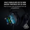 Razer noirshark v3 x hyperspeed - casque sans fil pour e-sport - ultra léger 270g - haut-parleurs triforce 5 mm - microphone car