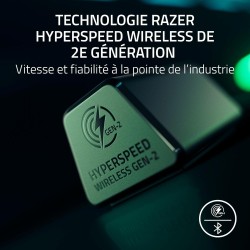 Razer noirshark v3 pro - casque anc sans fil pour l’esport - annulation active - haut-parleurs 50mm - micro hyperclear amovible 