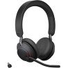 Jabra evolve2 65 casque pc sans fil - casque audio certifié uc avec annulation du bruit et batterie longue durée - adaptateur bl