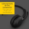Jabra evolve2 65 casque pc sans fil - casque mono écouteurs certifié uc avec annulation du bruit et batterie longue durée - adap