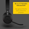 Jabra evolve2 65 casque pc sans fil - casque mono écouteurs certifié uc avec annulation du bruit et batterie longue durée - adap