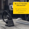 Jabra evolve2 65 casque pc sans fil avec station de charge - casque audio certifié uc anti-bruit avec batterie longue durée - ad