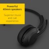 Jabra evolve2 65 casque pc sans fil avec station de charge - casque mono certifié uc anti-bruit avec batterie longue durée - ada