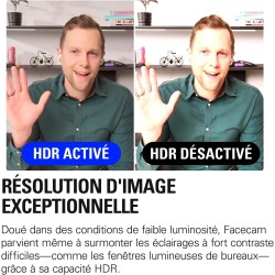 Elgato Facecam MK.2 – Webcam Haut de Gamme Full HD pour Streaming, Jeux vidéo, appels vidéo et Enregistrement, HDR, capteur Sony