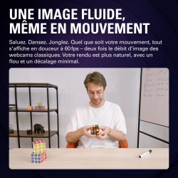 Elgato Facecam 4K – Webcam Studio 4K60, Contrôle de Type DSLR, Effets cinématographiques, Filtres d’Objectif 49 mm, HDR, Vidéo N