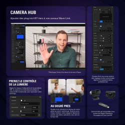 Elgato Facecam 4K – Webcam Studio 4K60, Contrôle de Type DSLR, Effets cinématographiques, Filtres d’Objectif 49 mm, HDR, Vidéo N