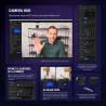 Elgato Facecam 4K – Webcam Studio 4K60, Contrôle de Type DSLR, Effets cinématographiques, Filtres d’Objectif 49 mm, HDR, Vidéo N