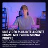 Elgato Facecam 4K – Webcam Studio 4K60, Contrôle de Type DSLR, Effets cinématographiques, Filtres d’Objectif 49 mm, HDR, Vidéo N
