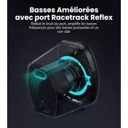 Edifier g1000 ii enceinte pc gamer de bureau: haut-parleur large bande 2.5" et basses améliorées, rgb dynamique, modes jeu/musiq