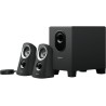 Logitech Z313 Système de Haut-Parleurs 2.1 avec Subwoofer, Son Riche, 50W en Puissance, Basses Puissantes, Entrée Audio 3,5 mm, 