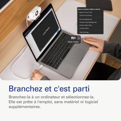 Elgato Facecam Neo – Webcam Full HD avec bouchon de confidentialité et correction de lumière pour visioconférence, streaming, Te