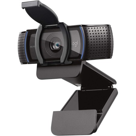 Logitech C920s HD Pro Webcam Streaming, Full HD 1080p/30ips, Appels Vidéos, Audio Clair, Correction Automatique de la Lumière, V