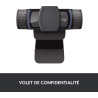 Logitech C920s HD Pro Webcam Streaming, Full HD 1080p/30ips, Appels Vidéos, Audio Clair, Correction Automatique de la Lumière, V
