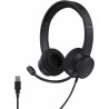 Trust Roha II Casque USB avec Micro ENC Antibruit on Ear, Microphone Réduction du Bruit, 85% Plastique Recycle, Câble 1,8 m, Cas