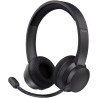 Trust roha ii casque bleutooth sans fil avec micro enc antibruit, 85% plastique recycle, casque sans fil léger on ear rechargeab