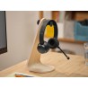 Trust roha ii casque bleutooth sans fil avec micro enc antibruit, 85% plastique recycle, casque sans fil léger on ear rechargeab