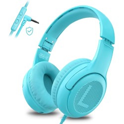 Casque Enfant - Confortable et Durable, Idéal pour l'École et Le Travail, Cadeau Parfait pour Enfants, Fils, Filles - Son de Hau