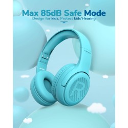 Casque Enfant - Confortable et Durable, Idéal pour l'École et Le Travail, Cadeau Parfait pour Enfants, Fils, Filles - Son de Hau