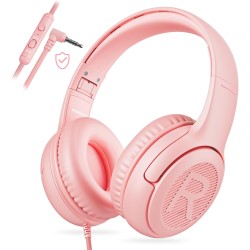 Casque Enfant - Confortable et Durable, Idéal pour l'École et Le Travail, Cadeau Parfait pour Enfants, Fils, Filles - Son de Hau