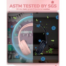 Casque Enfant - Confortable et Durable, Idéal pour l'École et Le Travail, Cadeau Parfait pour Enfants, Fils, Filles - Son de Hau