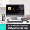 Logitech z407 haut-parleurs bleutooth pour ordinateur avec caisson de basses et contrôle sans fil, son immersif, audio premium a