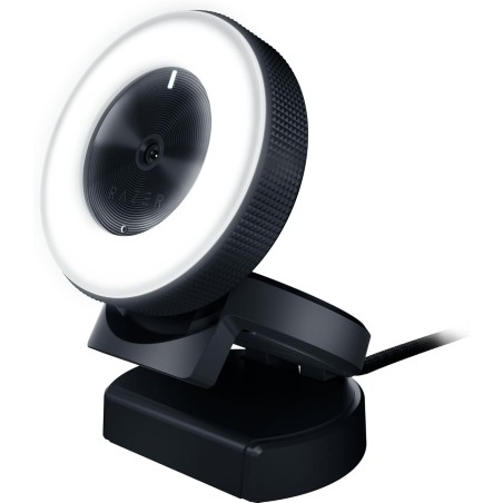Razer Kiyo - Caméra de Streaming avec éclairage Circulaire - Webcam USB - vidéo HD 720p 60 / 1080p 30 FPS (Compatible avec Le Lo