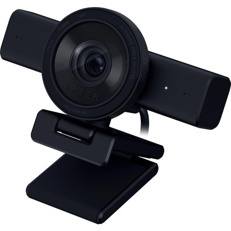 Razer Kiyo V2 - Webcam 4K @ 30 IPS avec Cadrage Automatique par IA - Amélioration de l'image en Un clic - Plage Dynamique élevée