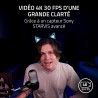 Razer Kiyo V2 - Webcam 4K @ 30 IPS avec Cadrage Automatique par IA - Amélioration de l'image en Un clic - Plage Dynamique élevée