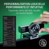 Razer Kiyo V2 - Webcam 4K @ 30 IPS avec Cadrage Automatique par IA - Amélioration de l'image en Un clic - Plage Dynamique élevée