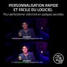 Razer Kiyo V2 X - Webcam Full HD 1080p, 60 FPS pour Les créateurs - Autofocus Rapide - Objectif Grand Angle - Micro intégré - Co