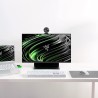 Razer Kiyo Pro - Webcam de Streaming (1080p 60 FPS Capteur Lumineux Adaptatif de Haute Performance, Microphone intégré et Autofo