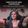 Razer Kiyo Pro - Webcam de Streaming (1080p 60 FPS Capteur Lumineux Adaptatif de Haute Performance, Microphone intégré et Autofo