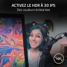 Razer Kiyo Pro - Webcam de Streaming (1080p 60 FPS Capteur Lumineux Adaptatif de Haute Performance, Microphone intégré et Autofo