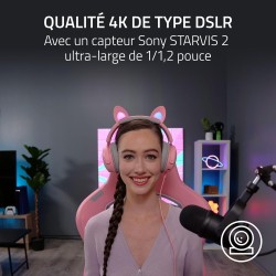 Razer Kiyo Pro Ultra - Webcam 4K pour la création de Contenu et de Streaming (Ultra High Dynamic Range-UHDR, UltraHD 4K 30 FPS/1