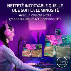 Razer Kiyo Pro Ultra - Webcam 4K pour la création de Contenu et de Streaming (Ultra High Dynamic Range-UHDR, UltraHD 4K 30 FPS/1