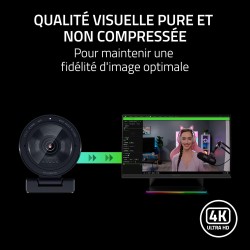 Razer Kiyo Pro Ultra - Webcam 4K pour la création de Contenu et de Streaming (Ultra High Dynamic Range-UHDR, UltraHD 4K 30 FPS/1
