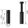 Support pour Carte Graphique GPU, Support de Carte vidéo, Support GPU (M, 50-80mm)