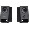 Logitech Z150 Enceinte PC, son stéréo, 2 haut-parleurs, puissance de crête de 6 watts, entrée 3,5 mm, contrôleur de haut-parleur