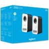 Logitech Z150 Enceinte PC, son stéréo, 2 haut-parleurs, puissance de crête de 6 watts, entrée 3,5 mm, contrôleur de haut-parleur