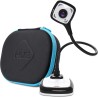 HUE HD Pro : Visualiseur de Documents et Caméra USB Flexible de Visioconférence (Noir) avec Etui de Transport (Noir)