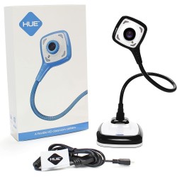 HUE HD Pro : Visualiseur de Documents et Caméra USB de Visioconférence (Noir)