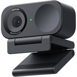 Insta360 Link 2C Pack Standard Noir Graphite- Webcam 4K pour PC/Mac, capteur 1/2", Cadrage Auto, HDR, Micro à réduction de Bruit