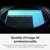 Insta360 Link 2C Pack Standard Blanc Arctique - Webcam 4K pour PC/Mac, capteur 1/2", Cadrage Auto, HDR, Micro à réduction de Bru
