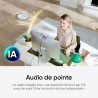 Insta360 Link 2C Pack trépied Blanc Arctique - Webcam 4K pour PC/Mac, capteur 1/2", Cadrage Auto, HDR, Micro à réduction de Brui