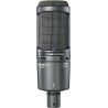 Audio-Technica 2020USB+ Microphone Cardioïde à Électret (connexion USB) Gris Foncé
