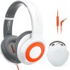 Casque Audio Enfant Filaire avec Microphone, Volume Limité à 85/94 DB, Casque Prise Jack Enfant, Ecouteurs Filaire, Pliable, pou