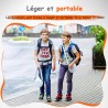 Casque Audio Enfant Filaire avec Microphone, Volume Limité à 85/94 DB, Casque Prise Jack Enfant, Ecouteurs Filaire, Pliable, pou