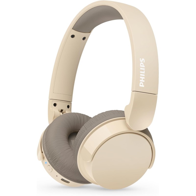 Philips tah3209bg casque sans fil supra-aural bleutooth léger, isolation phonique passive, 25 heures d’autonomie, son naturel, a